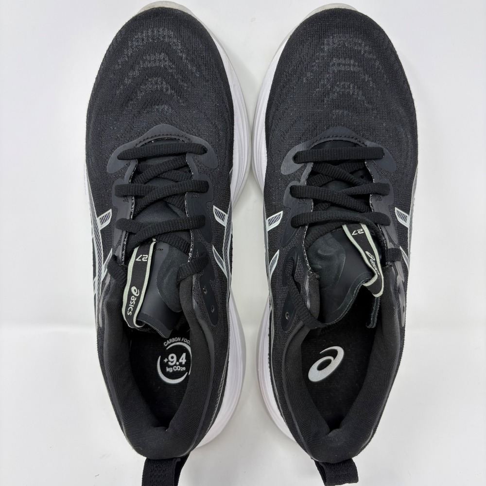 ASICS Gel-Cumulus 27 Women's Size 9 Black White Running Shoes (1012B772) - Picture 5 of 8